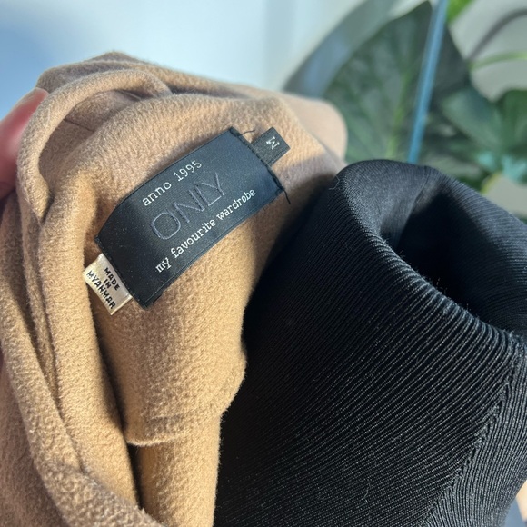 ONLY, Waist Wrap Trench Coat, Tan/Brown, Medium - Picture 6 of 10